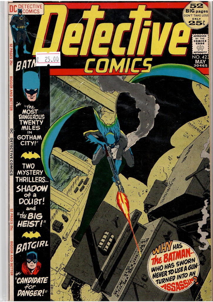 Detective Comics #423 (1972) Fine - French Comics Lovers