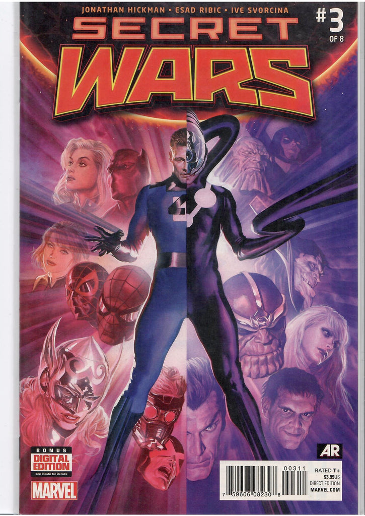Secret Wars #1-9 (2015)  Doom Ribbic art very Fine