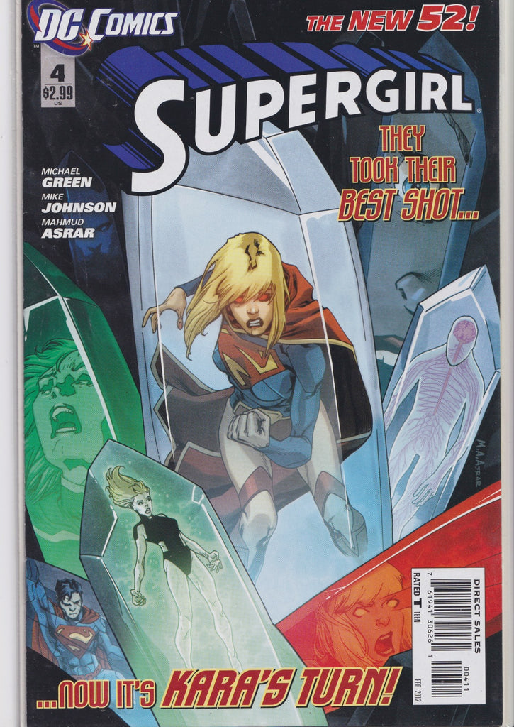 Supergirl #4 (2012) Very Fine