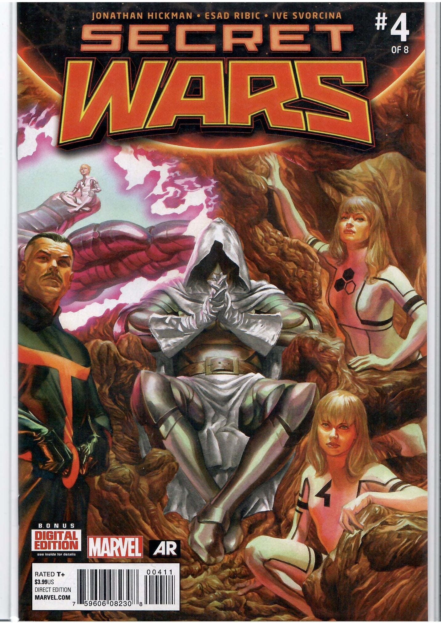 Secret Wars #1-9 (2015)  Doom Ribbic art very Fine