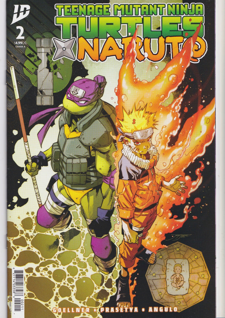 Teenage Mutant Ninja Turtles/Naruto #1-4 (2025) full set  Exclusive Crossover NM