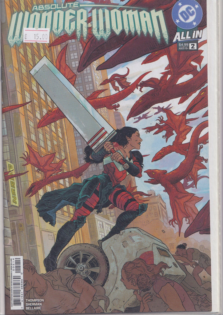 Absolute Wonder Woman #2 (2025) 4 th print NM