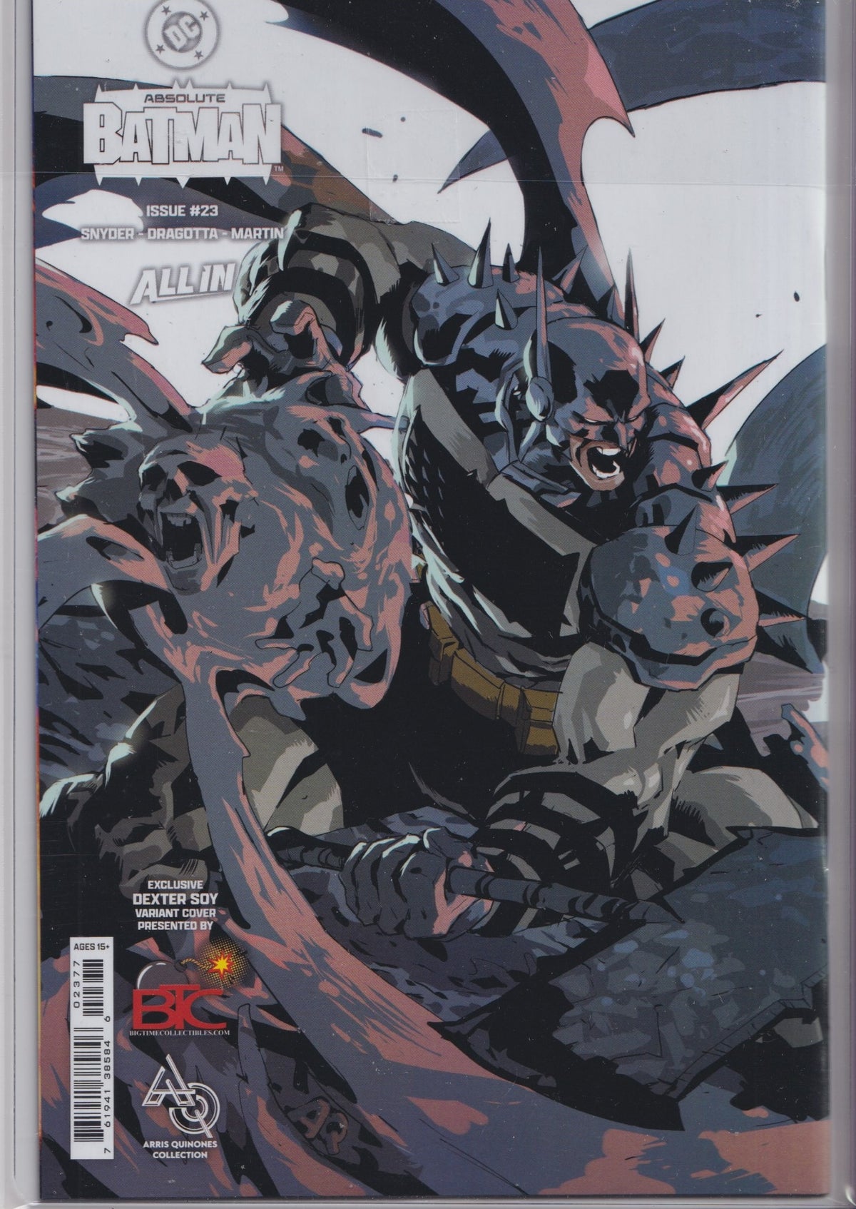 Absolute Batman #23 (2026) BTC exclusive wraparound variant NM