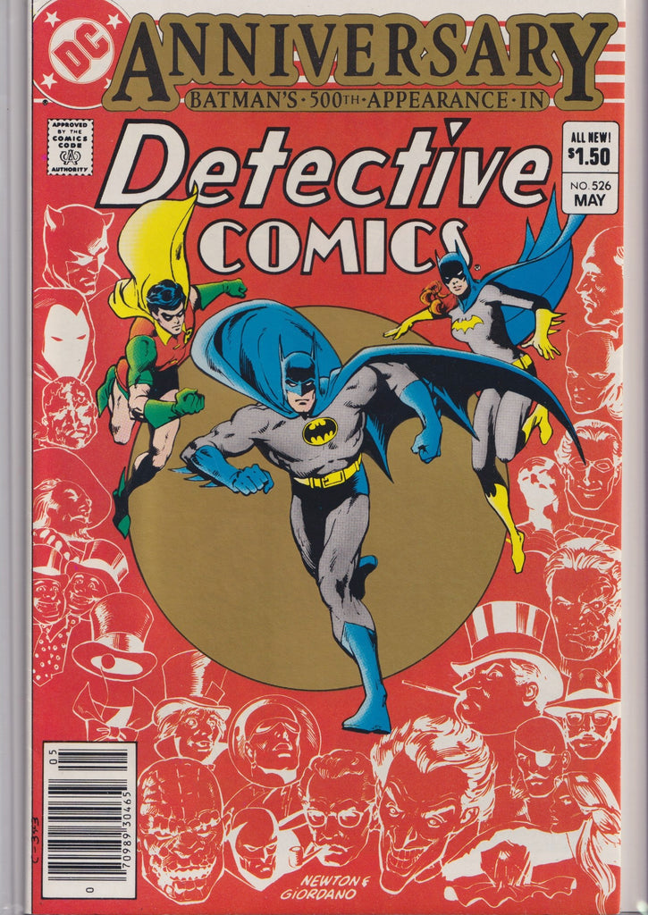 Detective Comics #526 (1983) Anniversary Giant Size Joker Very Fine