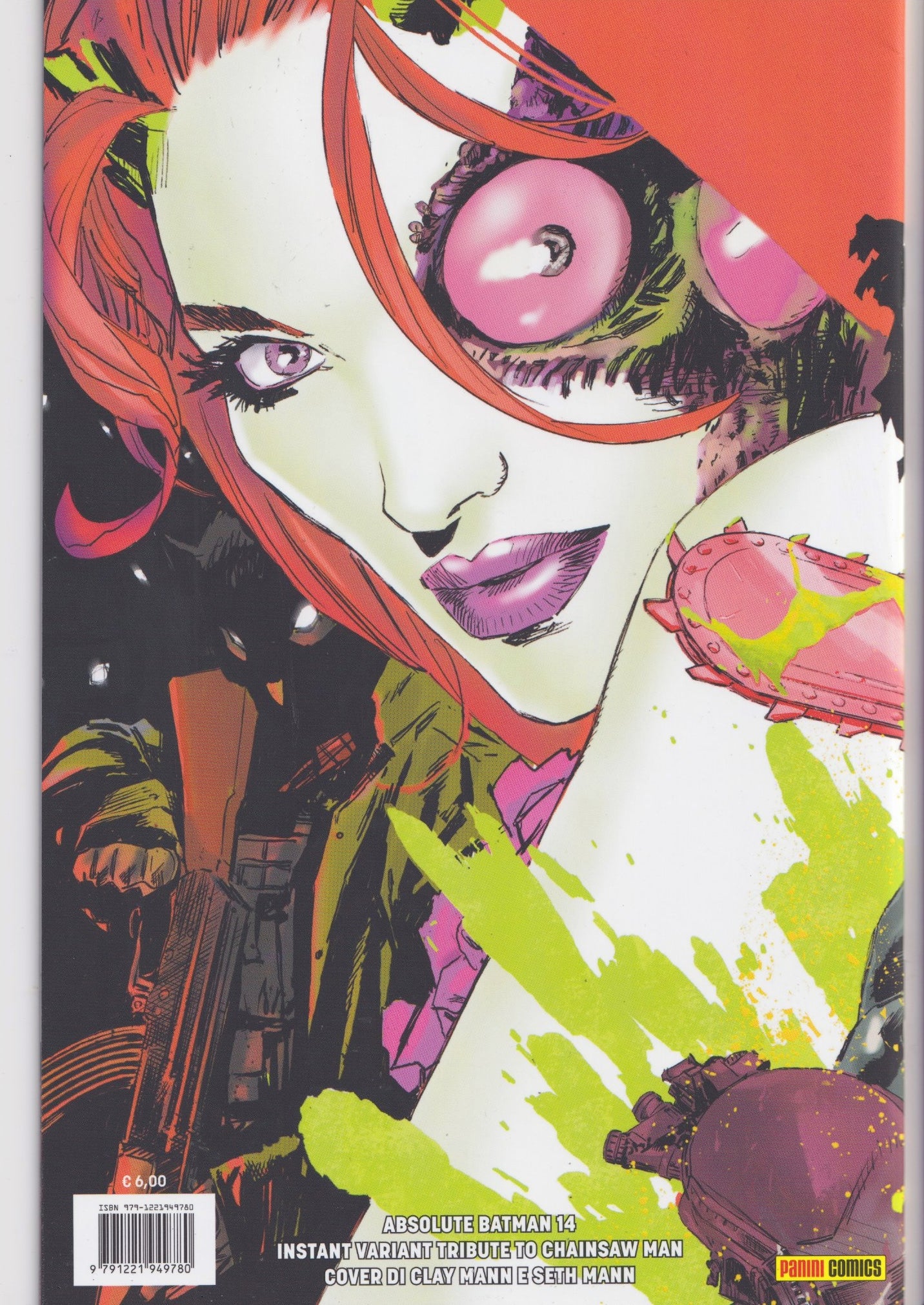 Absolute Batman  #14 (2026) Panini Italian version Mann Boyz Chainsaw Man variant NM