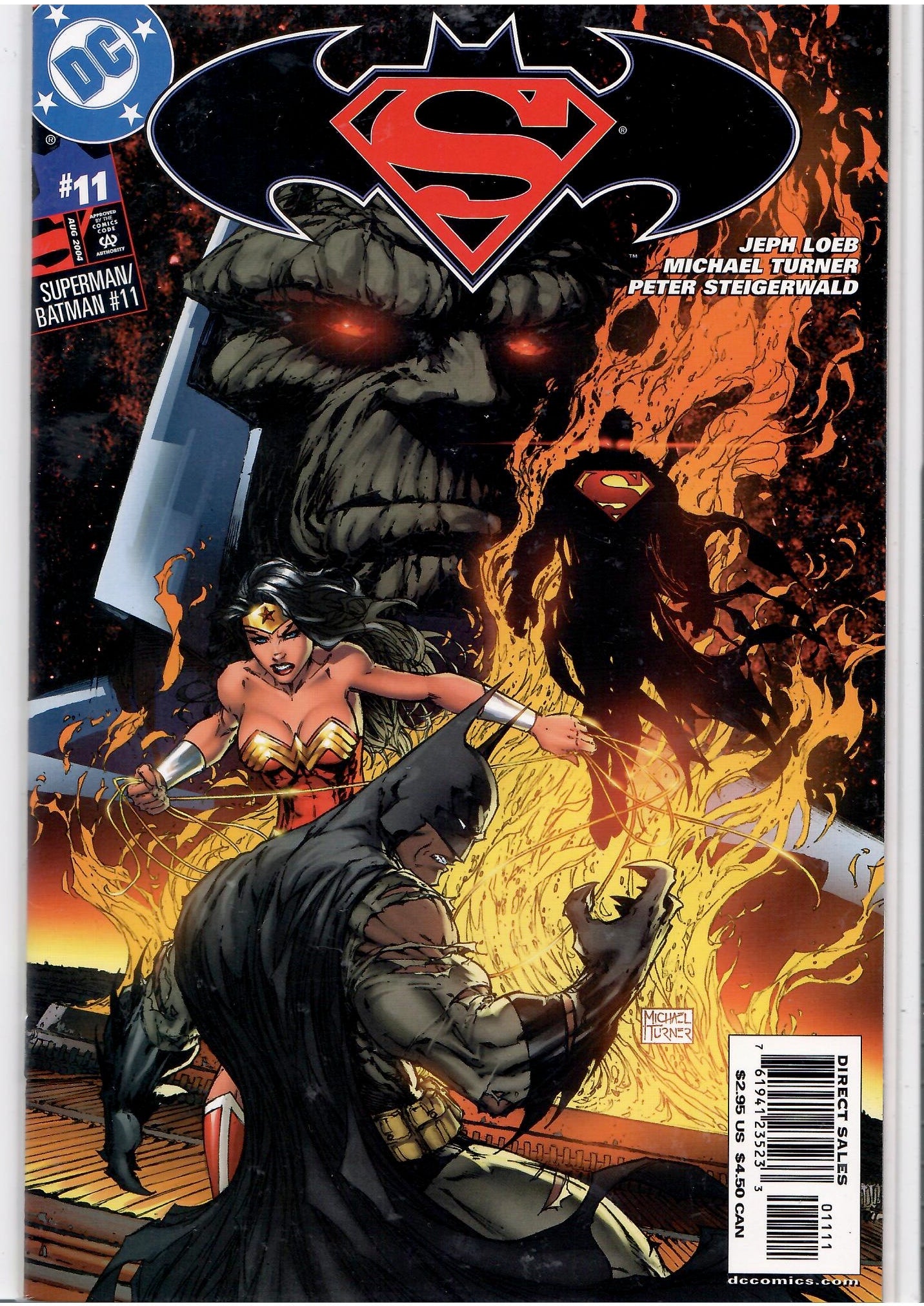 Superman/Batman #8-13 (2004) full set Intro Supergirl Turner art Very Fine