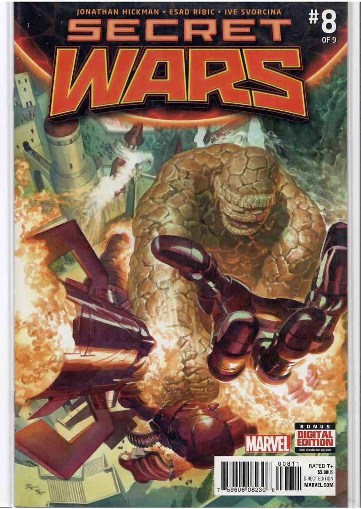 Secret Wars #1-9 (2015)  Doom Ribbic art very Fine