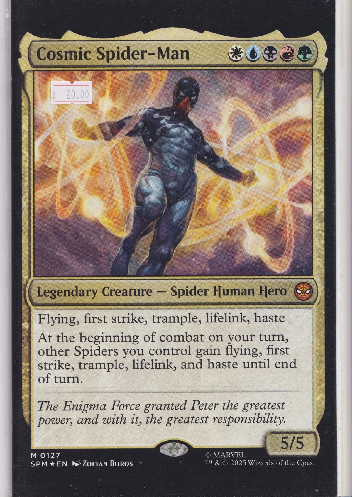 Marvel Cosmic Spider-Man – Magic MTG Variant Cover Comic NM