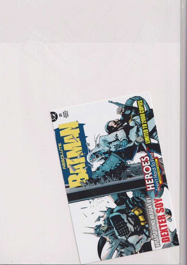 Absolute Batman #21 (2026) Exclusive BTC wraparound cover NM