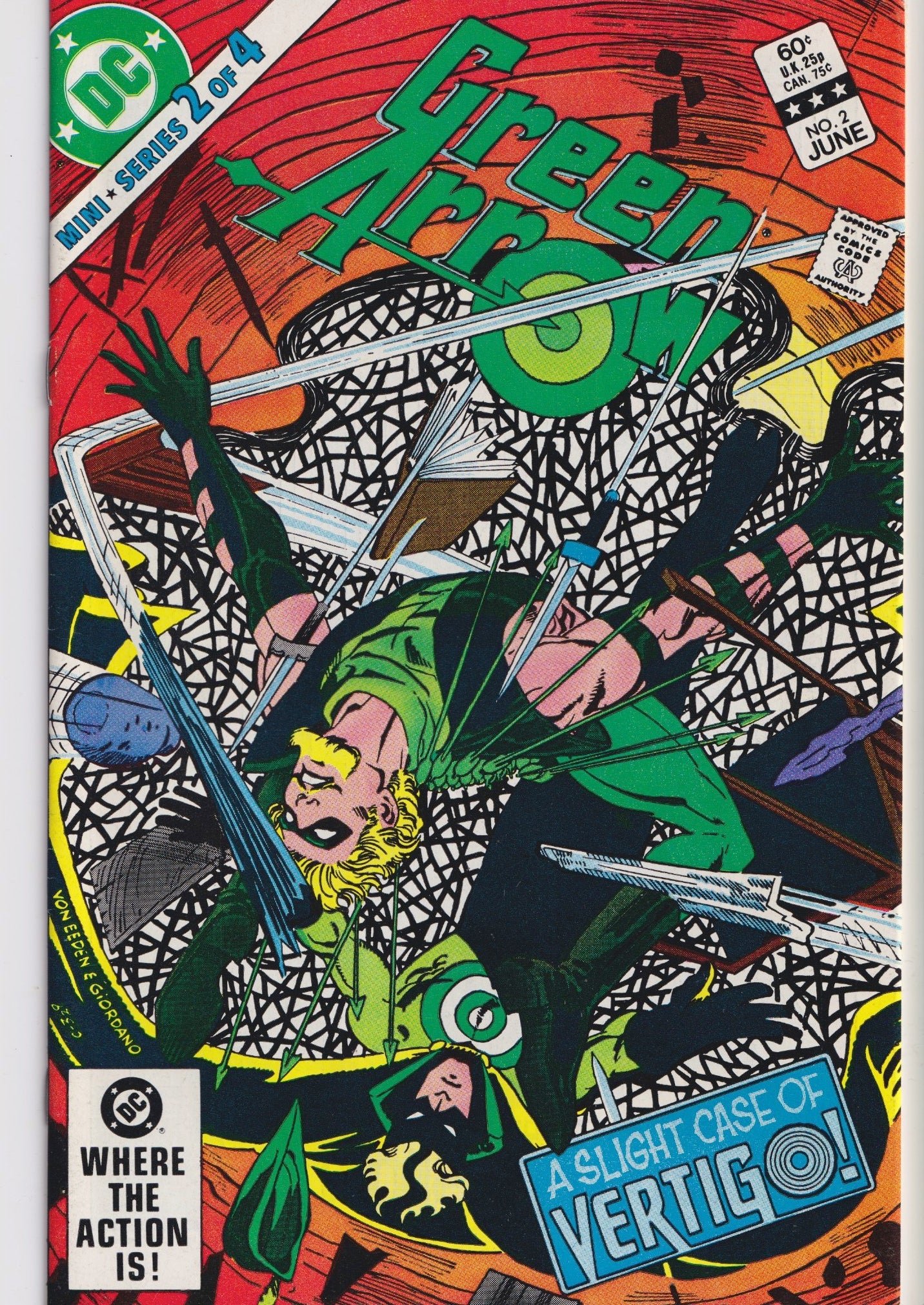 Green Arrow #1-4 (1983) Full set The best Green Arrow ! Very Fine