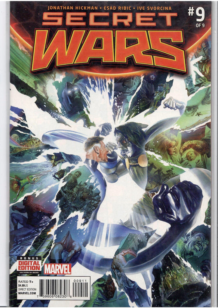 Secret Wars #1-9 (2015)  Doom Ribbic art very Fine