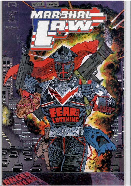 Marshal Law  #1-6 (1987) Full set Intro Marshal Law Fine