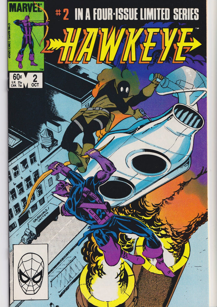 Hawkeye #1-4 (1983) Full set Avengers 1° Solo Very Fine