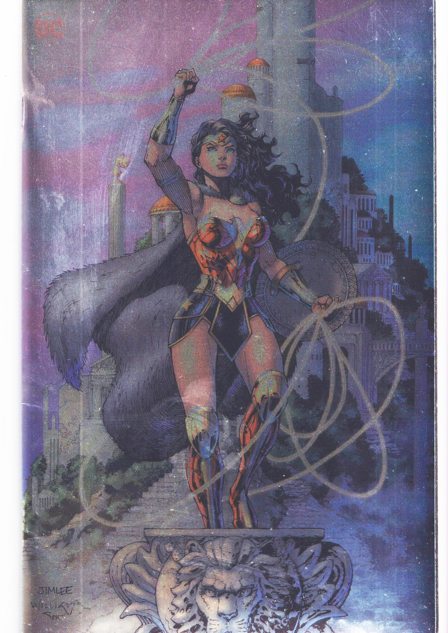 Jim Lee Dc Icons Set of 3  (2024) Foil Classic Batman, Superman Wonderwoman Covers Very Fine