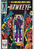 Hawkeye #1-4 (1983) Full set Avengers 1° Solo Very Fine