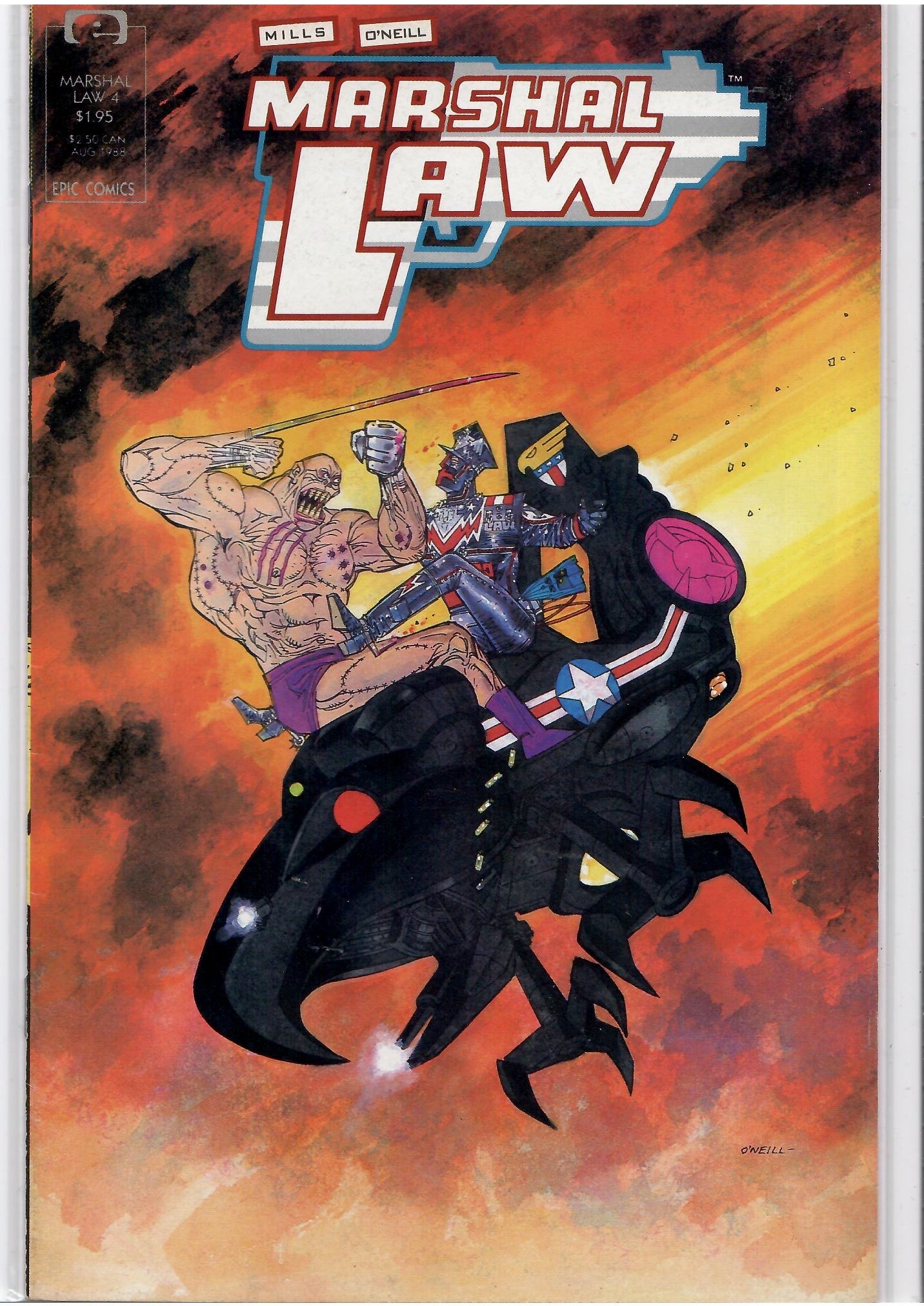 Marshal Law  #1-6 (1987) Full set Intro Marshal Law Fine