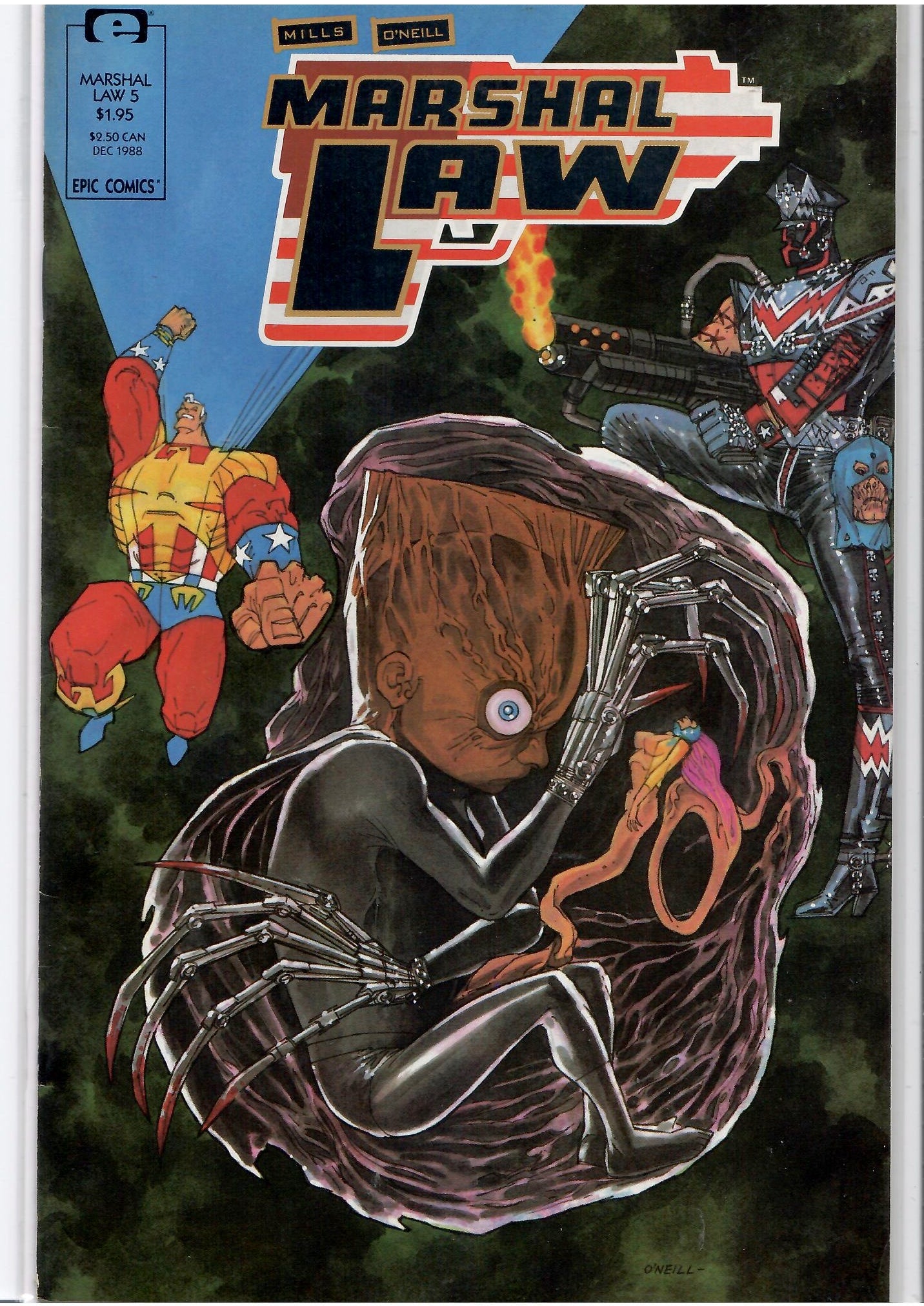 Marshal Law  #1-6 (1987) Full set Intro Marshal Law Fine