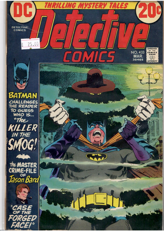 Detective Comics #433 (1973) Fine+ - French Comics Lovers