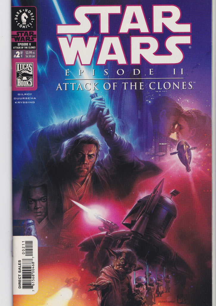 Star Wars Episode 2 Attack of the Clones (2002) #1-4  Full set Very Fine