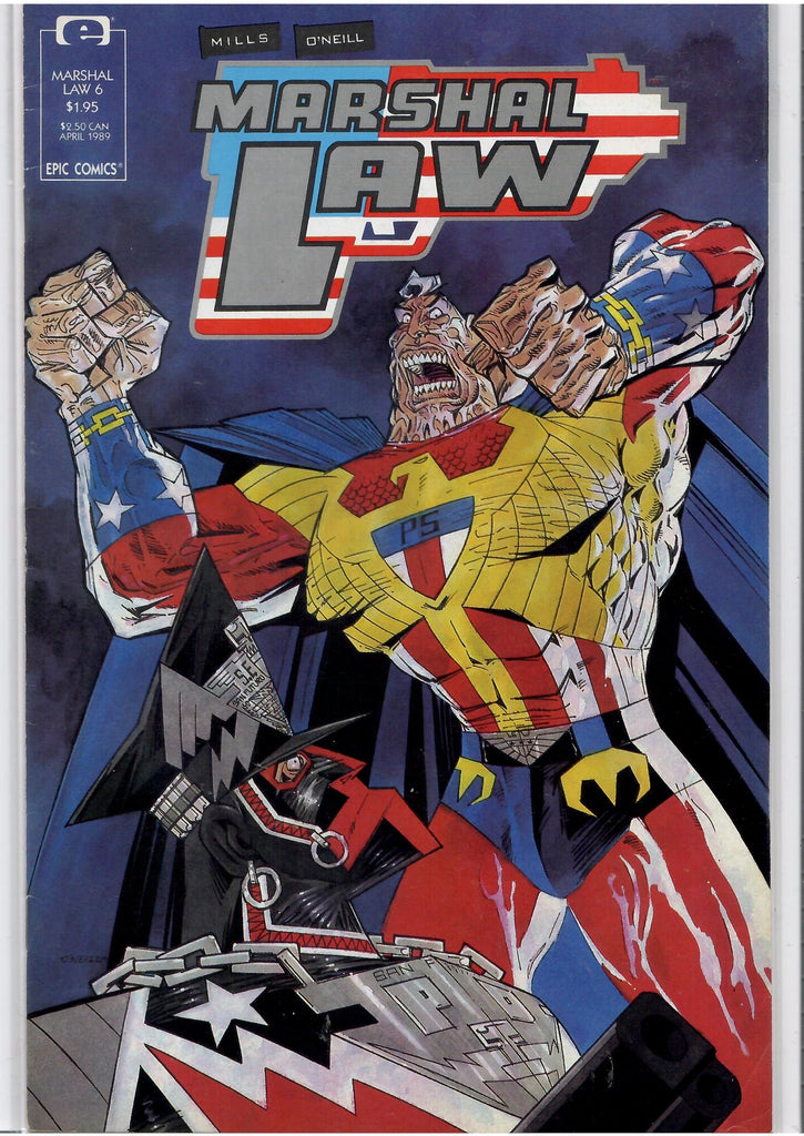 Marshal Law  #1-6 (1987) Full set Intro Marshal Law Fine