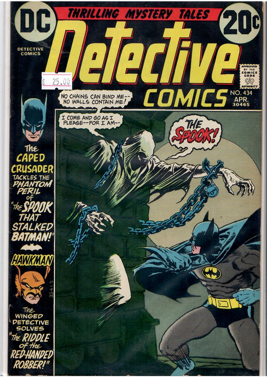 Detective Comics #434 (1973) Fine+ - French Comics Lovers
