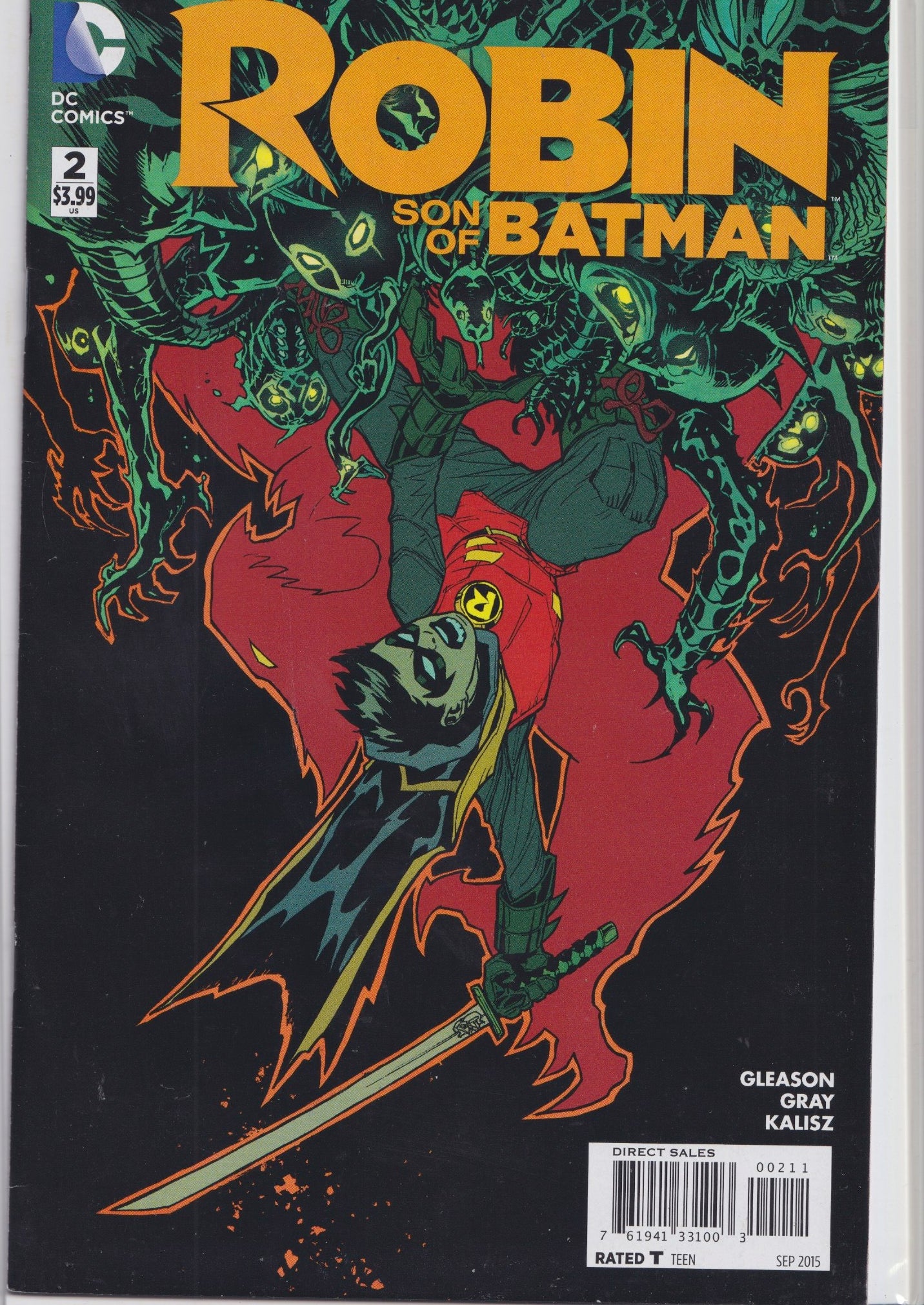 Robin son of Batman #1-13 (2015) Full set  Damian is loose! Very Fine