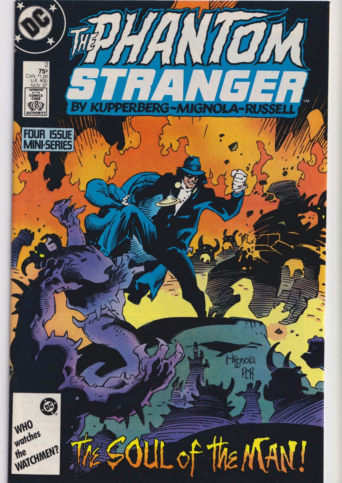 Phantom Stranger #1-4 (1987) Full set  early Mignola art Very Fine