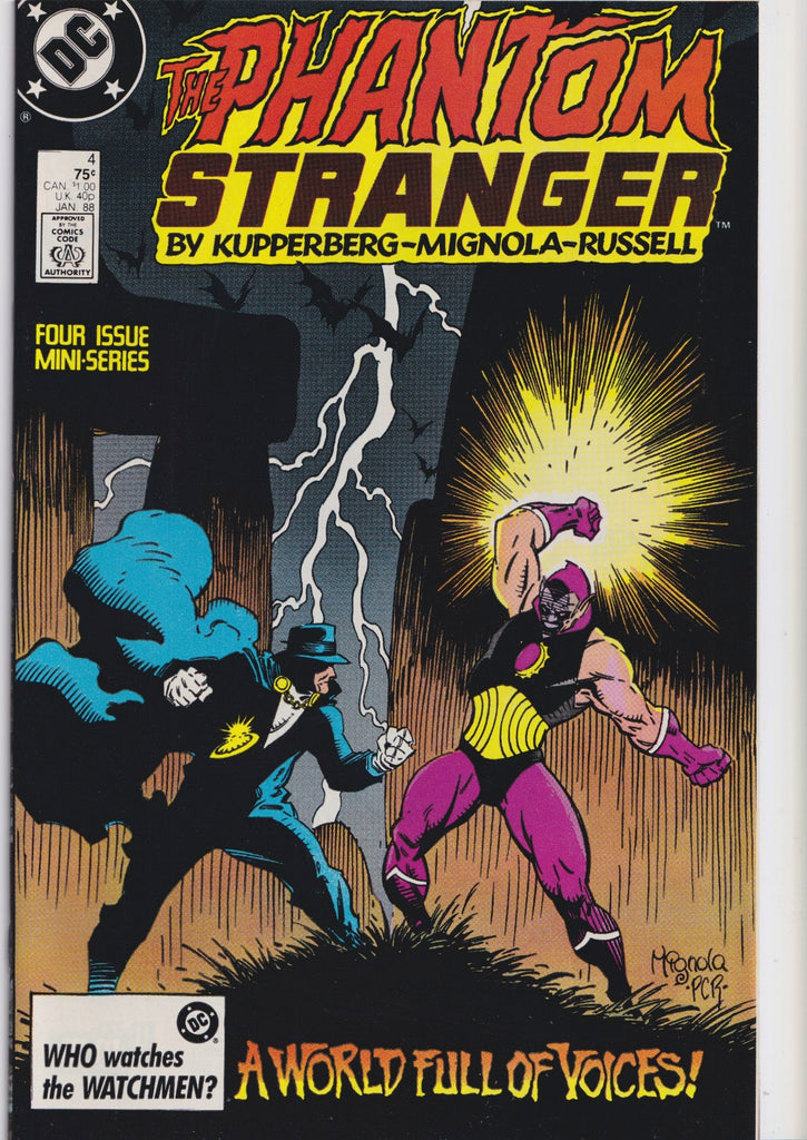 Phantom Stranger #1-4 (1987) Full set  early Mignola art Very Fine