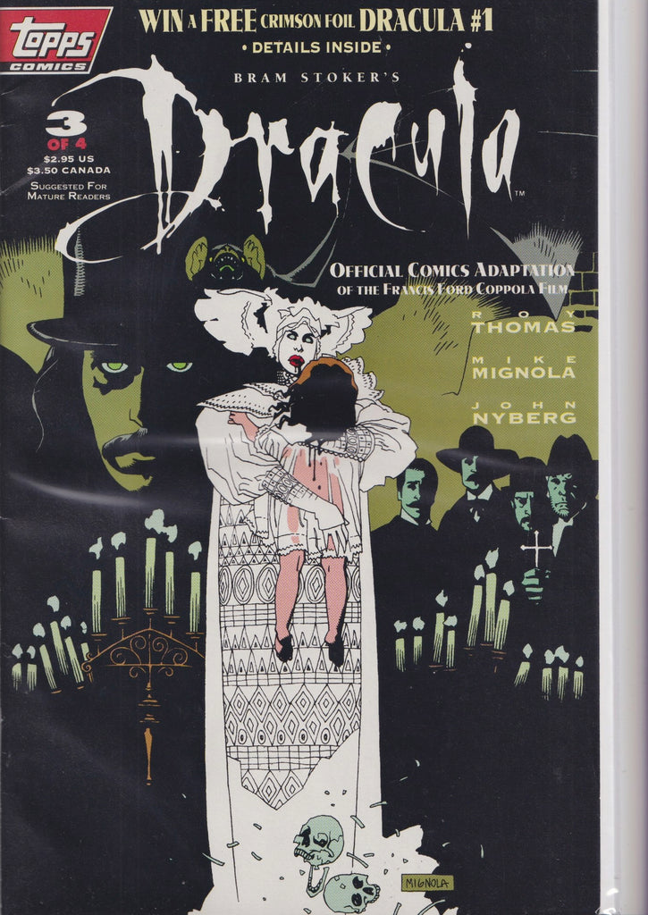 Dracula #1-4 (1992) Topps Mignola Very Fine