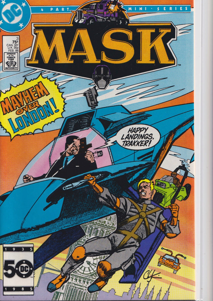 MASK #1-4 (1985) Full set DC Tv show Very Fine