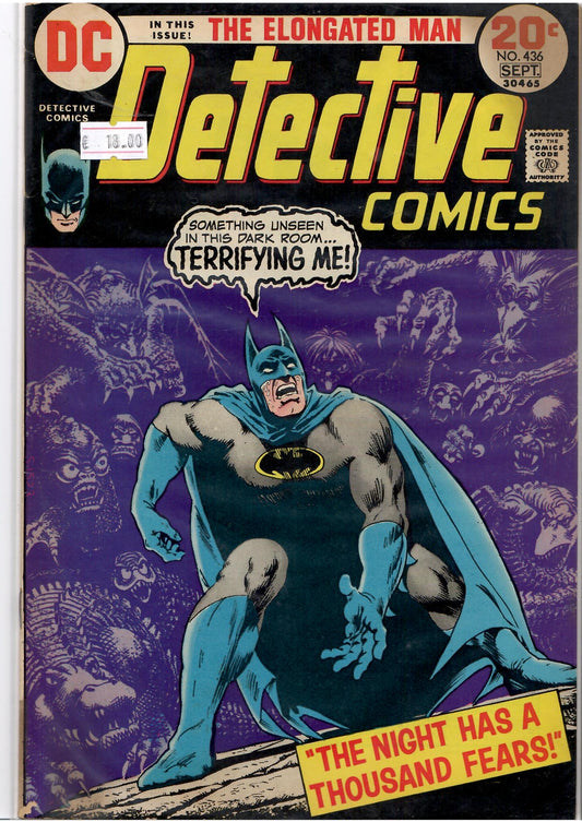 Detective Comics #436 (1973) Fine - French Comics Lovers