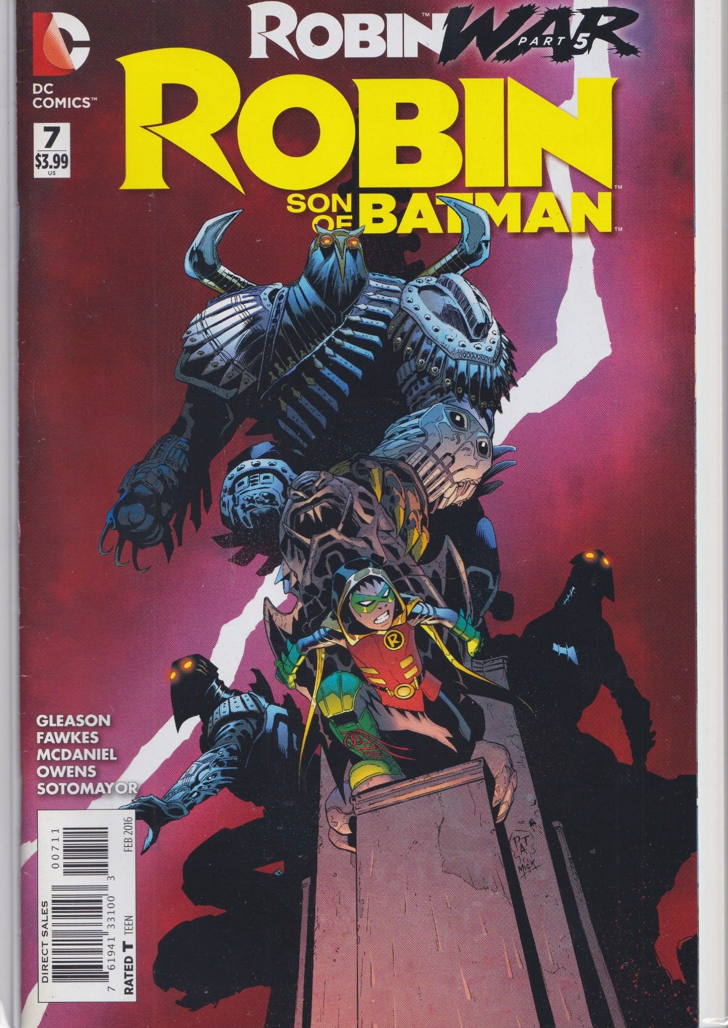 Robin son of Batman #1-13 (2015) Full set  Damian is loose! Very Fine