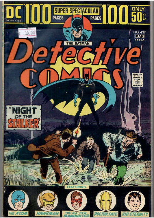 Detective Comics #439 (1974) Manhunter Fine + - French Comics Lovers