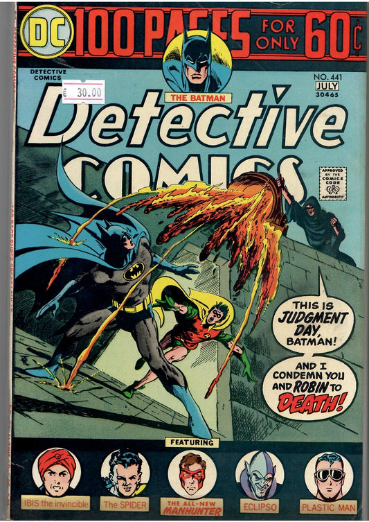 Detective Comics #441 (1974) Manhunter Fine+ - French Comics Lovers