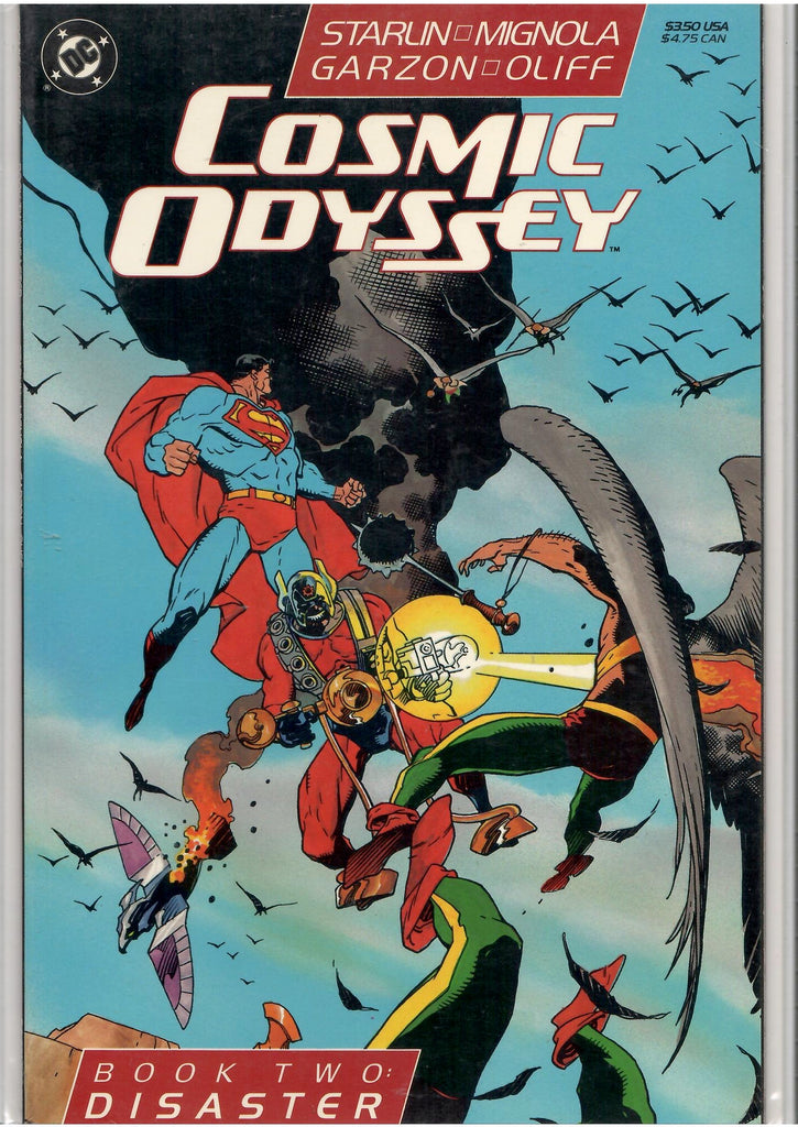 Cosmic Odyssey #1-4 (1988) full set  Starlin/Mignola Very Fine
