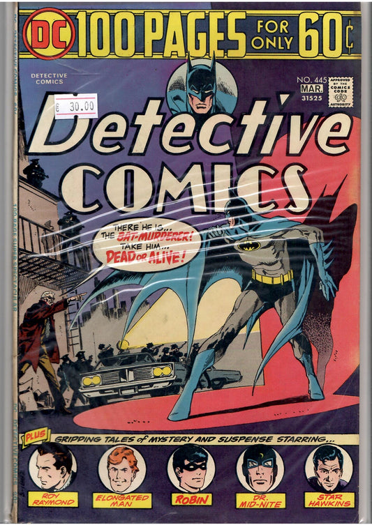 Detective Comics #445 (1975) Fine - French Comics Lovers