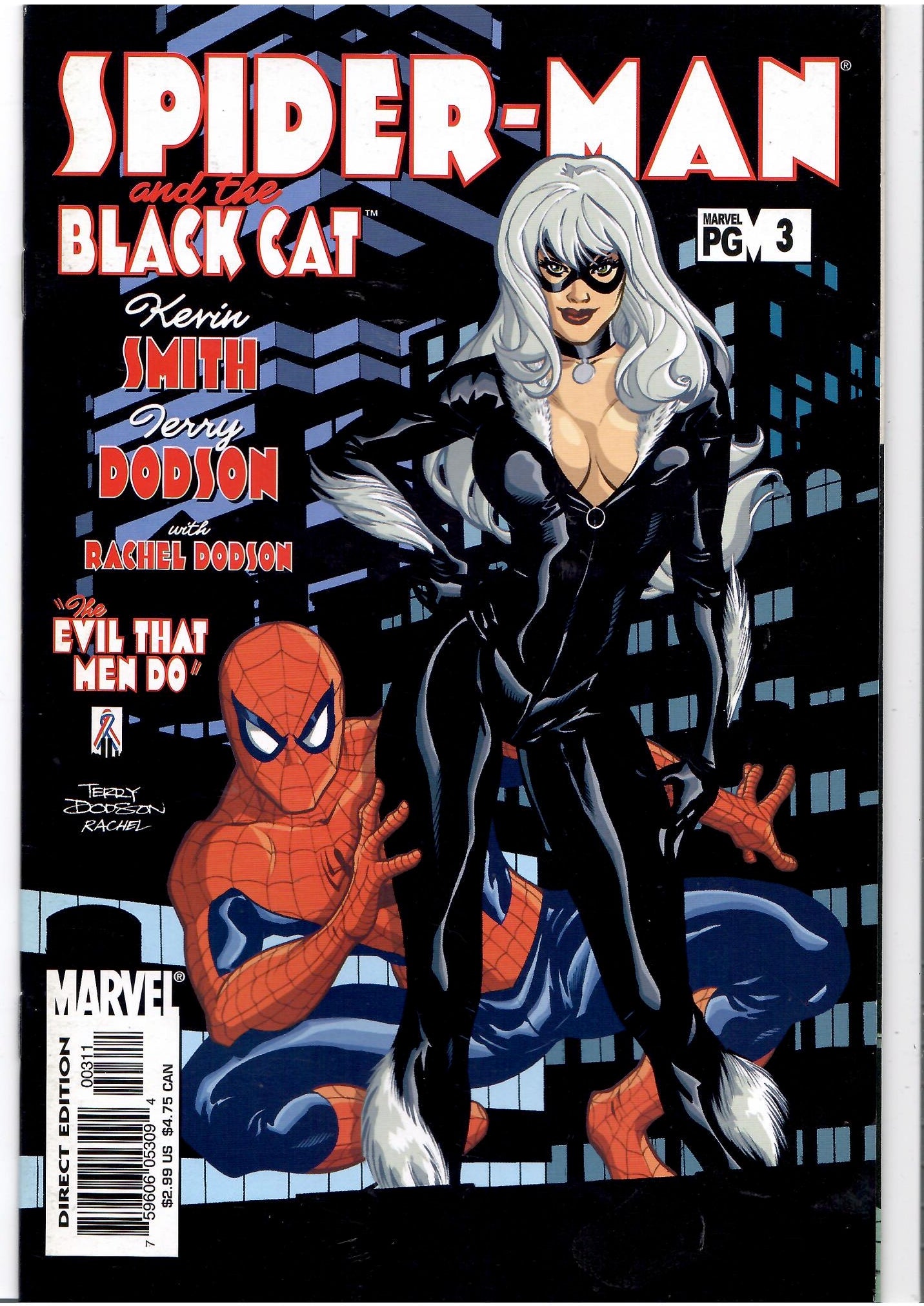 Spider-Man and the Black Cat The Evil That Men Do  #1-6 (2002) Full set Kevin Smith Very Fine