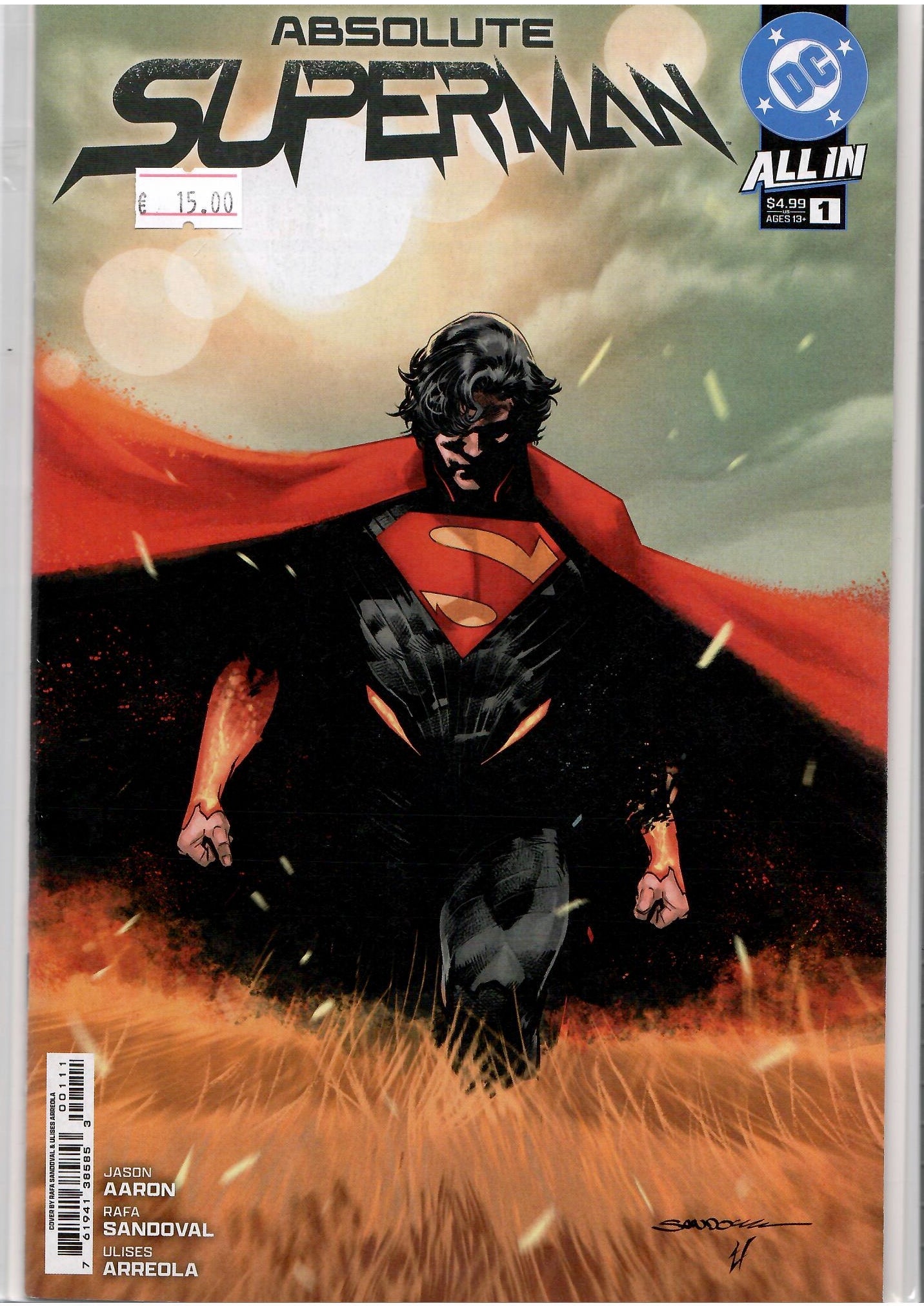 Absolute Superman #1 1° print - French Comics Lovers