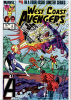 Avengers West Coast # 1-4 Full set (1984) VF - French Comics Lovers