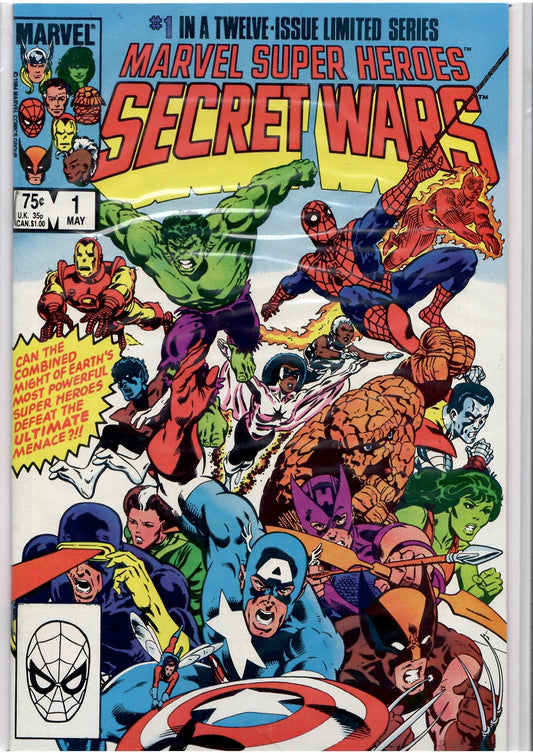 Secret Wars #1-12 (1984) full set 1° print very High grade NM