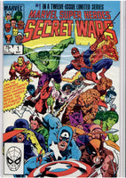 Secret Wars #1-12 (1984) full set 1° print very High grade NM