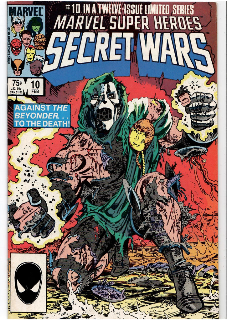 Secret Wars #10 (1985) Classic doctor Doom Cover -the original ! Fine+