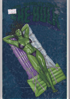 Sensational She-Hulk #1 (2023) Adam Hughes Foil variant NM FCL