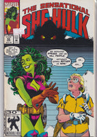 Sensational She-Hulk #42 (1992) Byrne story and art very Fine FCL