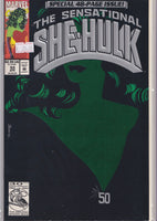 Sensational She-Hulk #50 (1993) Byrne story and art Miller, Hughes  very Fine FCL