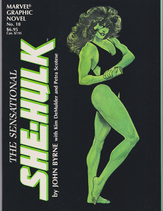 Sensational She-Hulk Marvel Graphic Novel (1985) Byrne art  Very Fine/NM