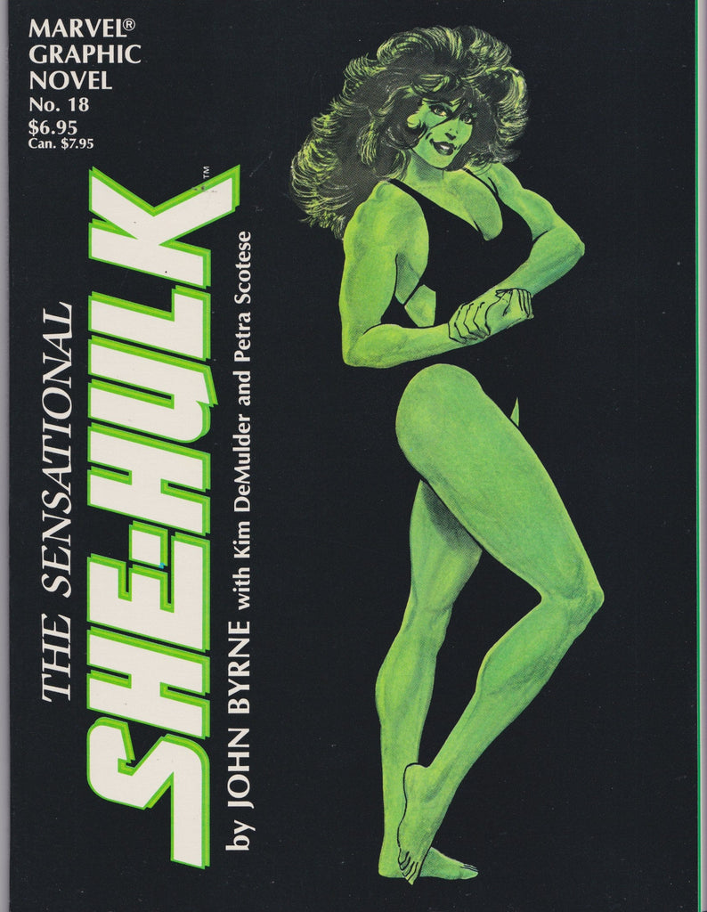 Sensational She-Hulk Marvel Graphic Novel (1985) Byrne art  Very Fine/NM