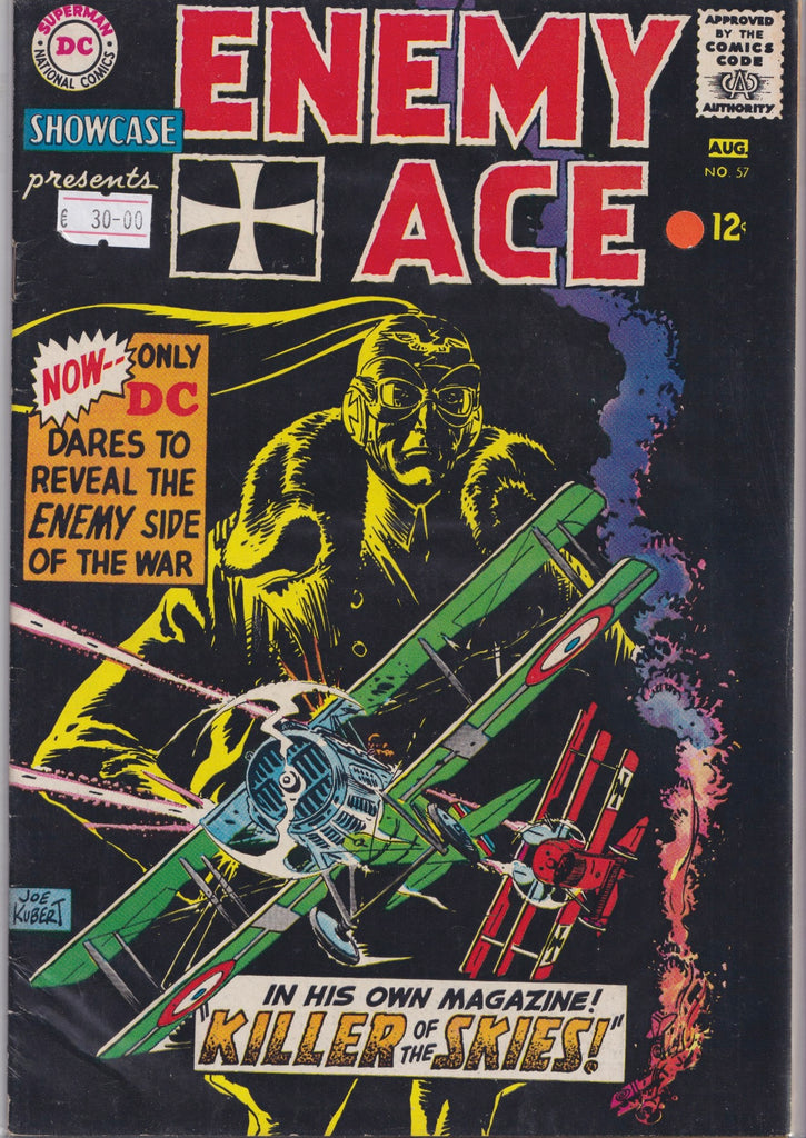 Showcase #38 (1965) 4° Enemy Ace Joe Kubert iconic anti hero Fine-