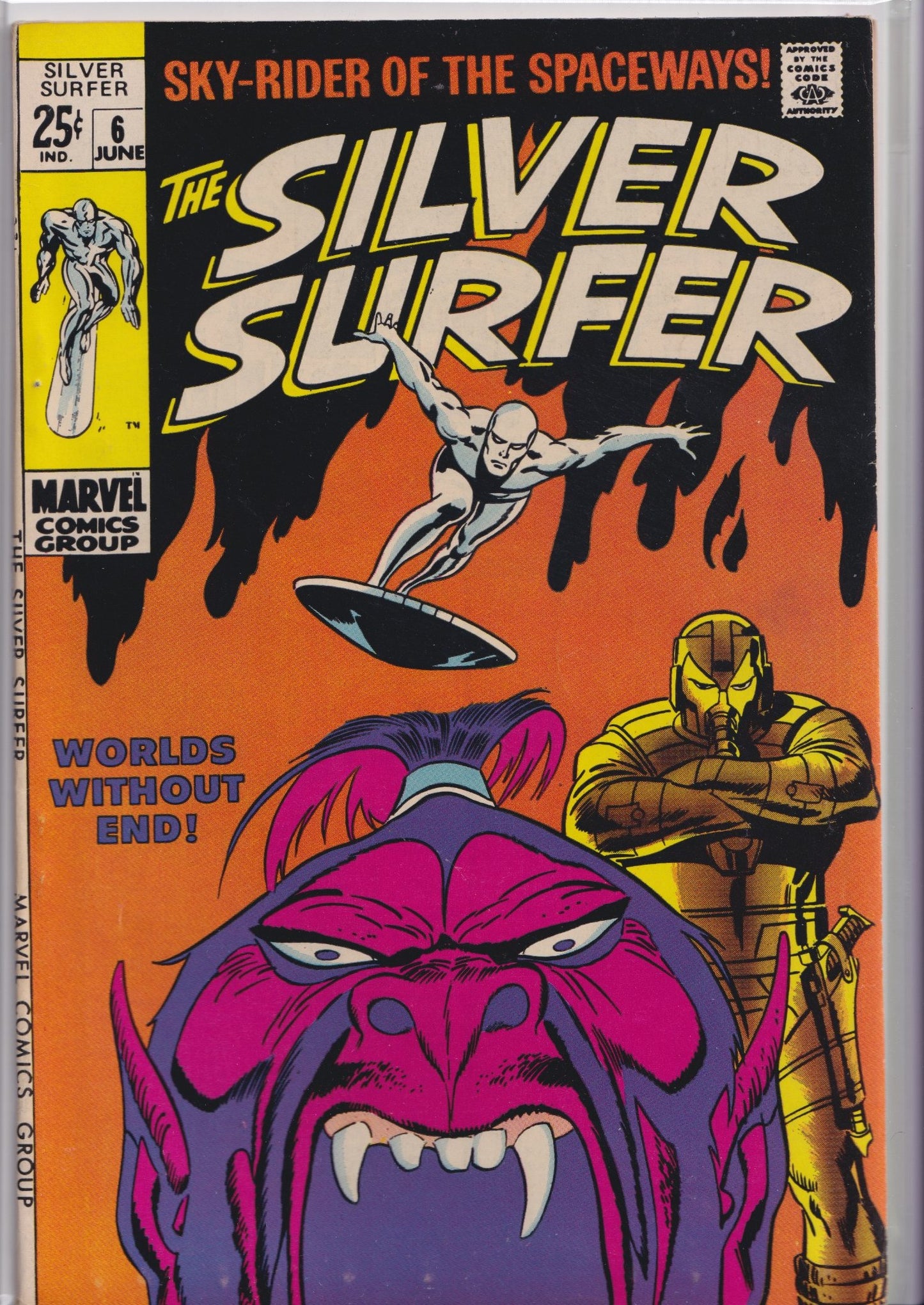 Silver Surfer #6 (1969) John Buscema Classic very Fine