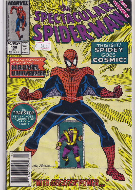 Spectacular Spider-Man #158 (1989) VF